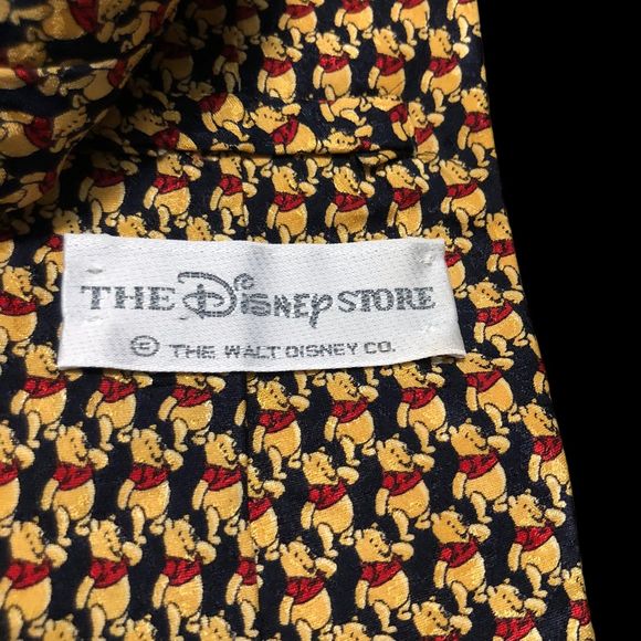Disney’s Winnie the Pooh Silk Necktie, Collectible Tie, Statement Tie, Men’s Tie - Picture 8 of 12